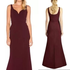 NWOT JILL STUART V NECK SWEETHEART DRESS GOWN $468